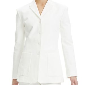 Theory Double Stretch Cotton Slim Blazer